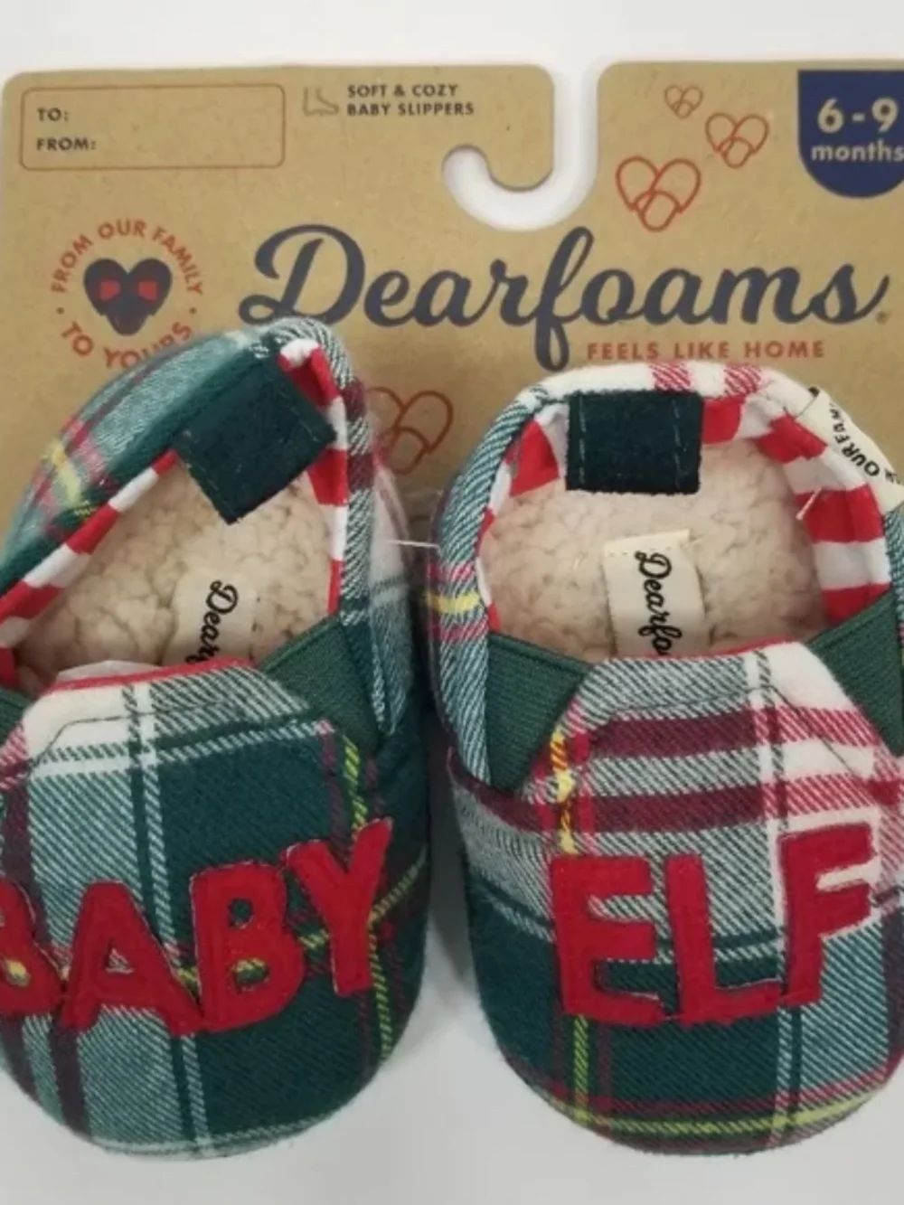 dearfoams new baby